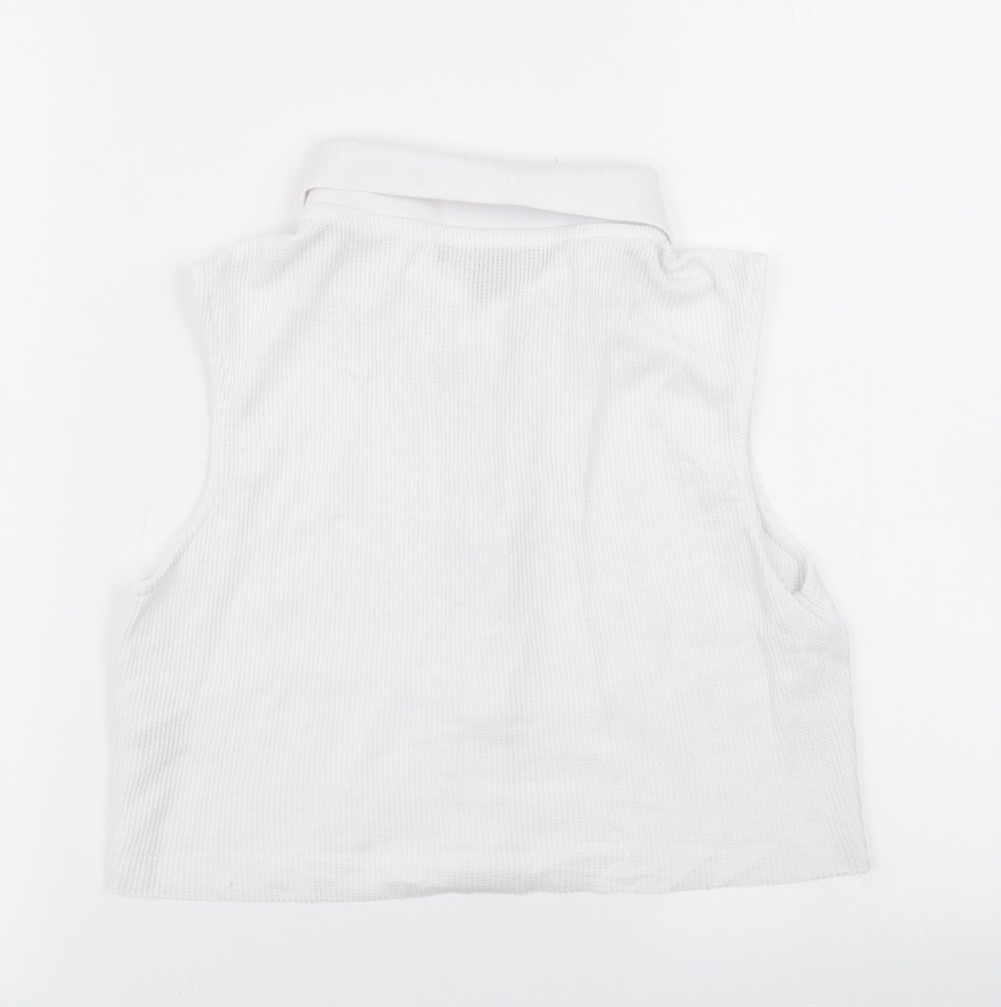 Primark Womens White   Cropped Tank Size S