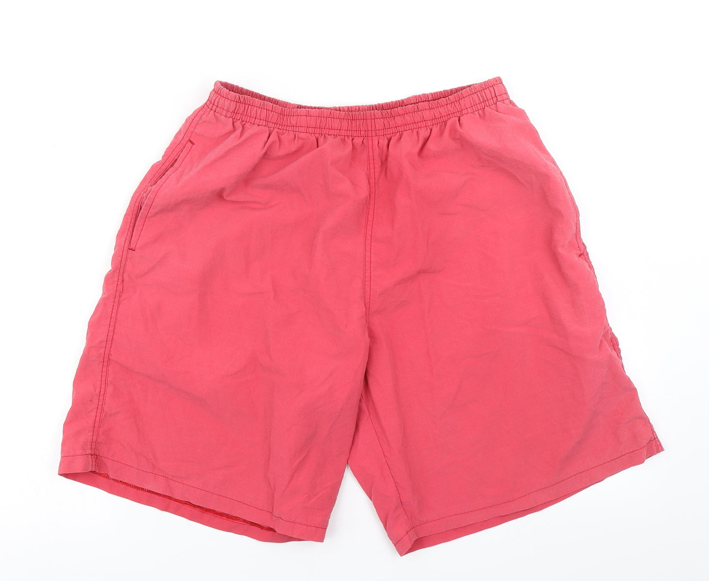 JUST FOR YOU Mens Pink   Athletic Shorts Size M