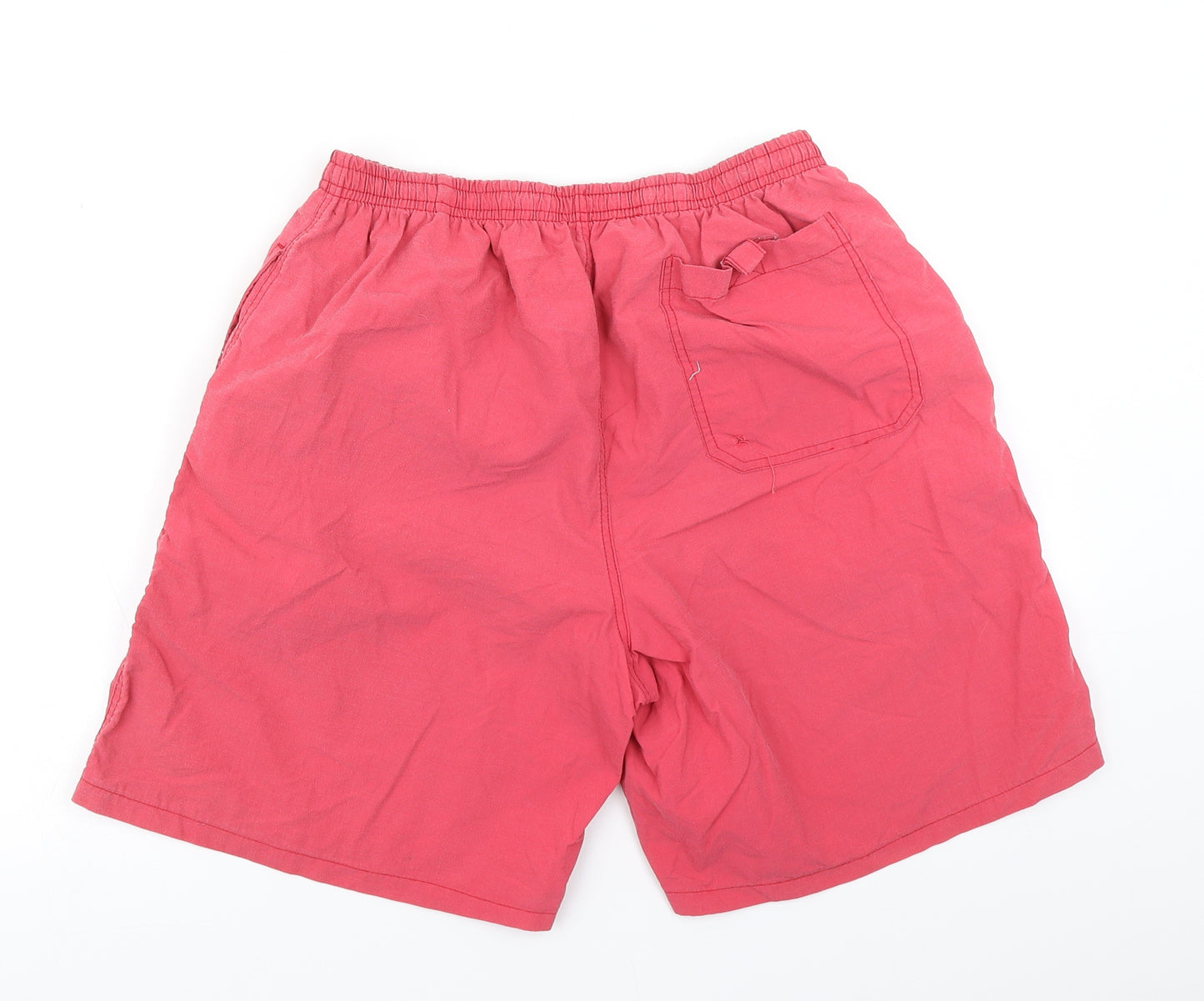 JUST FOR YOU Mens Pink   Athletic Shorts Size M