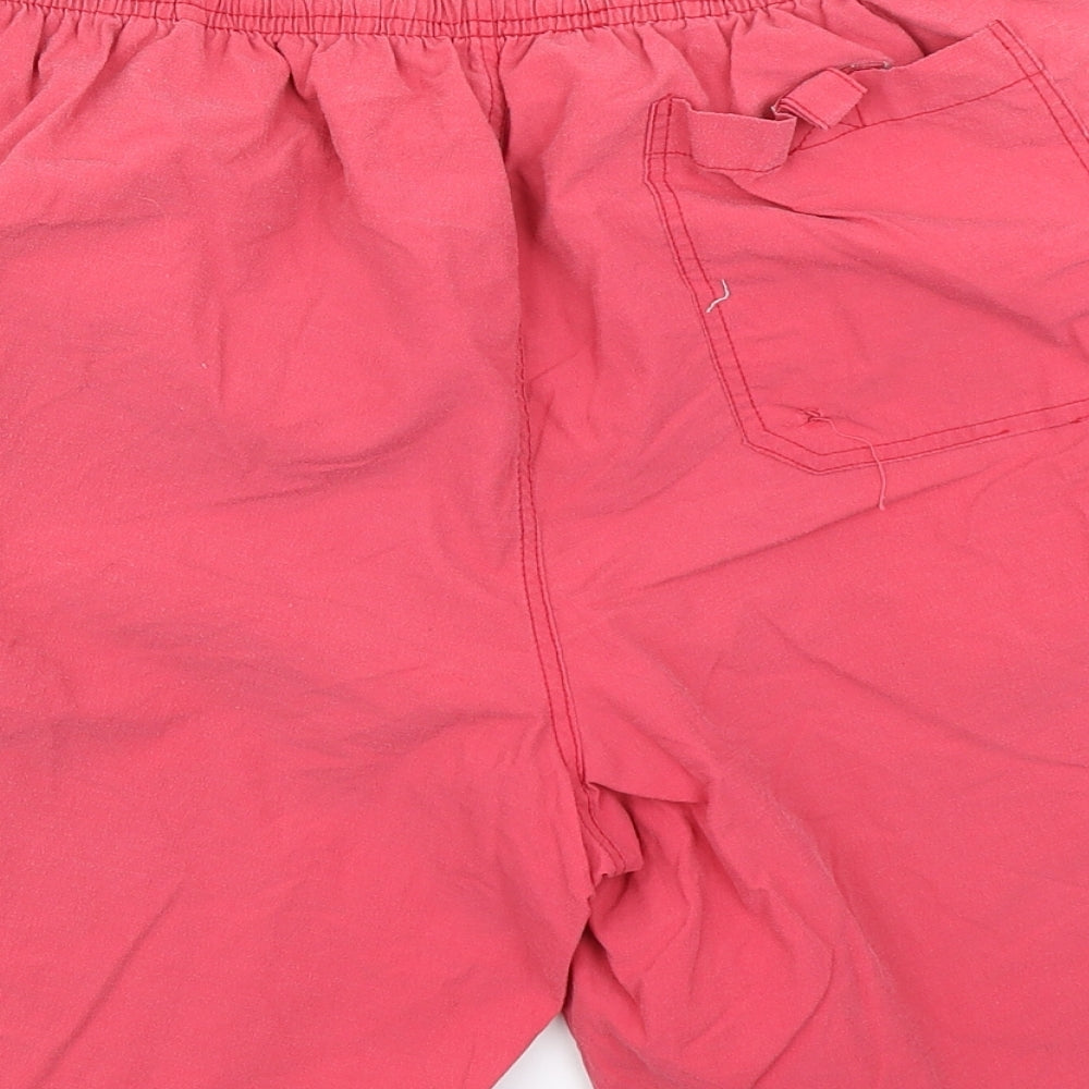 JUST FOR YOU Mens Pink   Athletic Shorts Size M