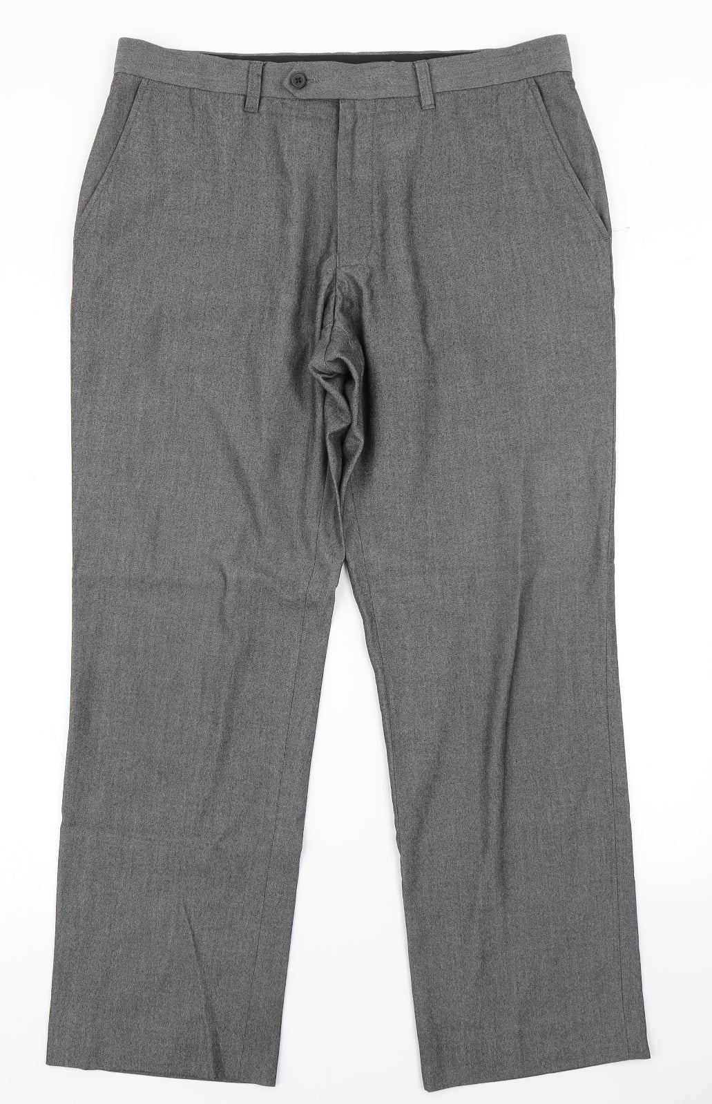 NEXT Mens Grey   Dress Pants Trousers Size 34 in L29 in