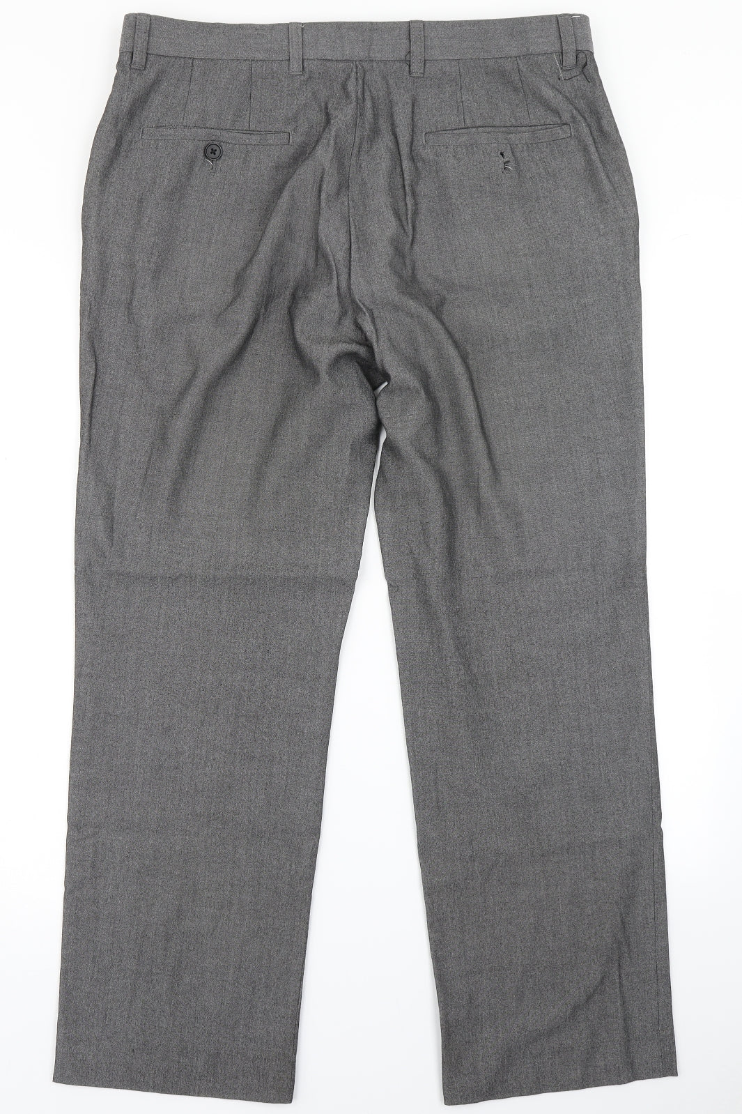 NEXT Mens Grey   Dress Pants Trousers Size 34 in L29 in