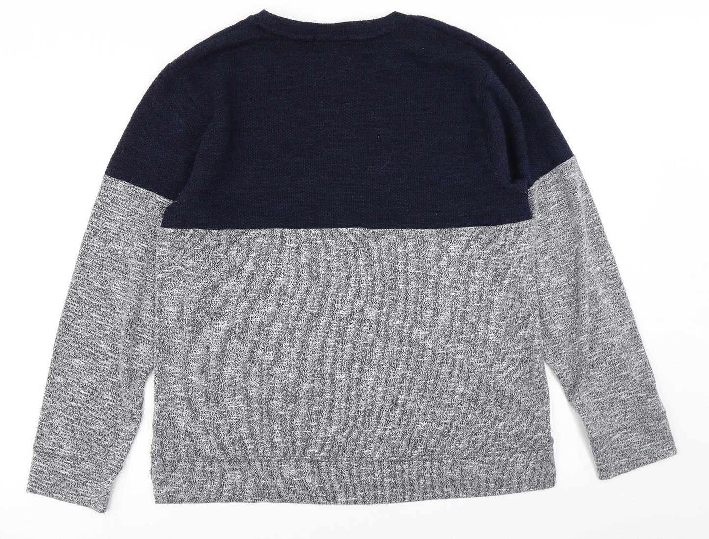 Back Number Mens Blue   Pullover Jumper Size XL