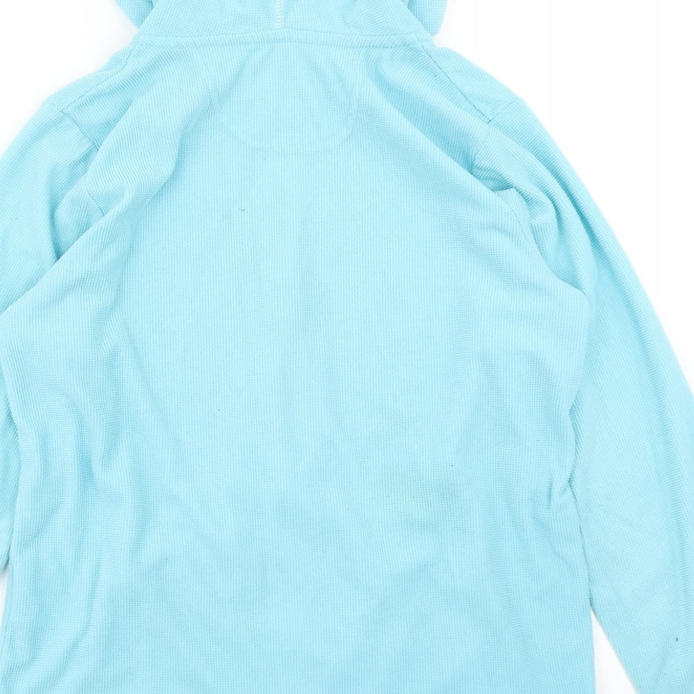 Regatta Girls Blue   Full Zip Hoodie Size 14 Years