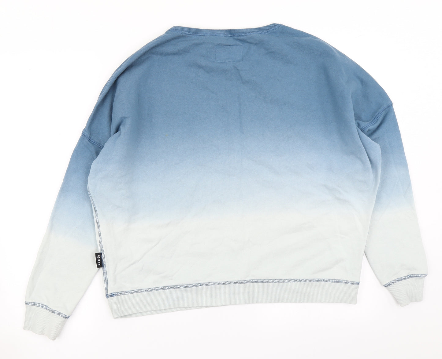 BTF Womens Blue   Pullover Sweatshirt Size 8  - Ombre