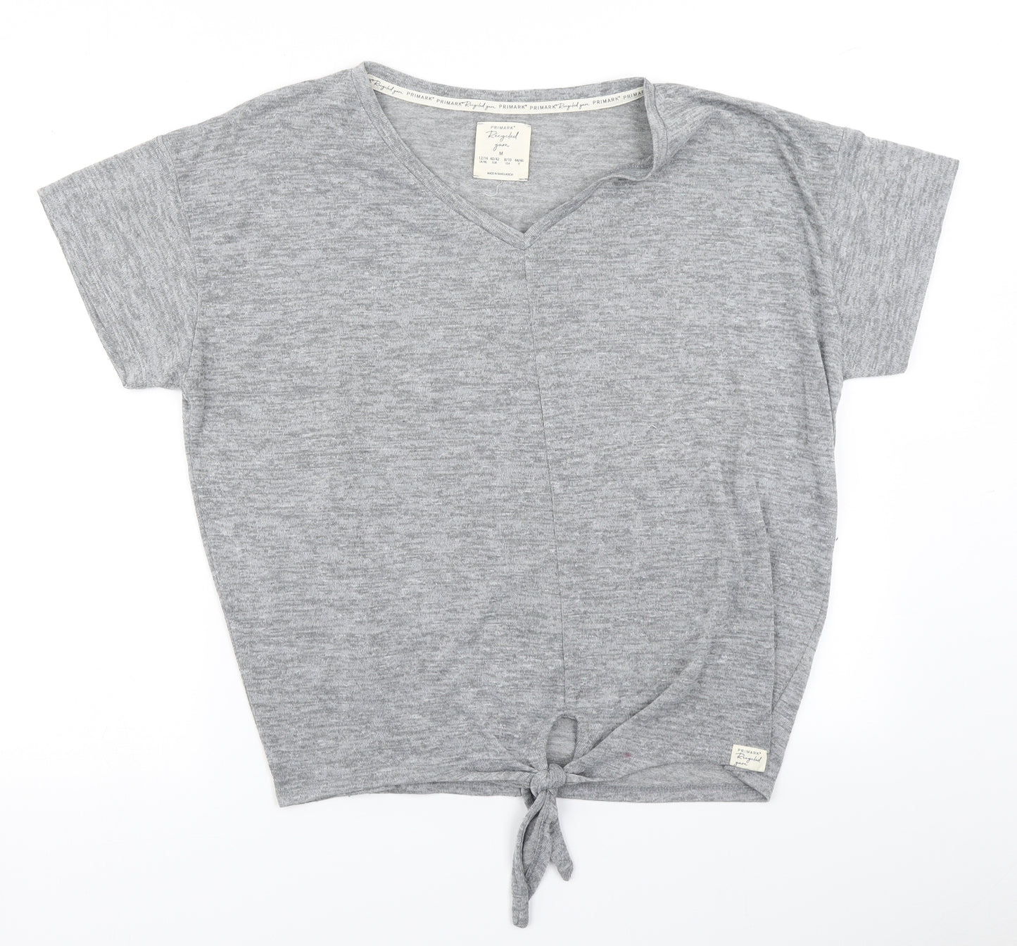 Primark Womens Grey   Basic T-Shirt Size M