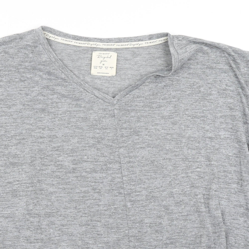 Primark Womens Grey   Basic T-Shirt Size M
