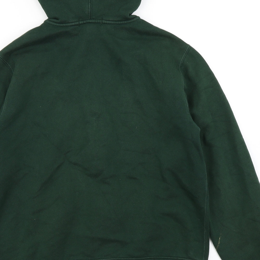 Polo Ralph Lauren Girls Green   Full Zip Hoodie Size 14 Years