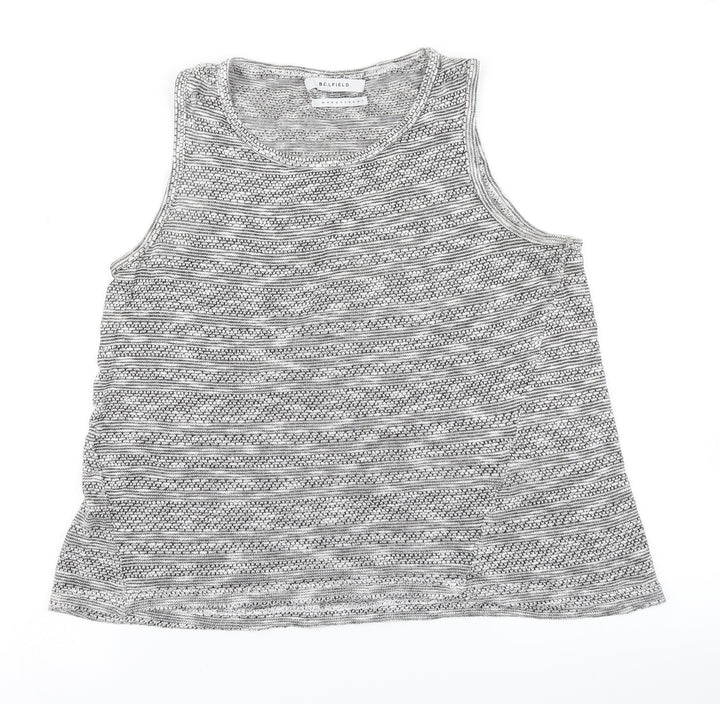 Bellfield Womens Grey   Basic Tank Size M