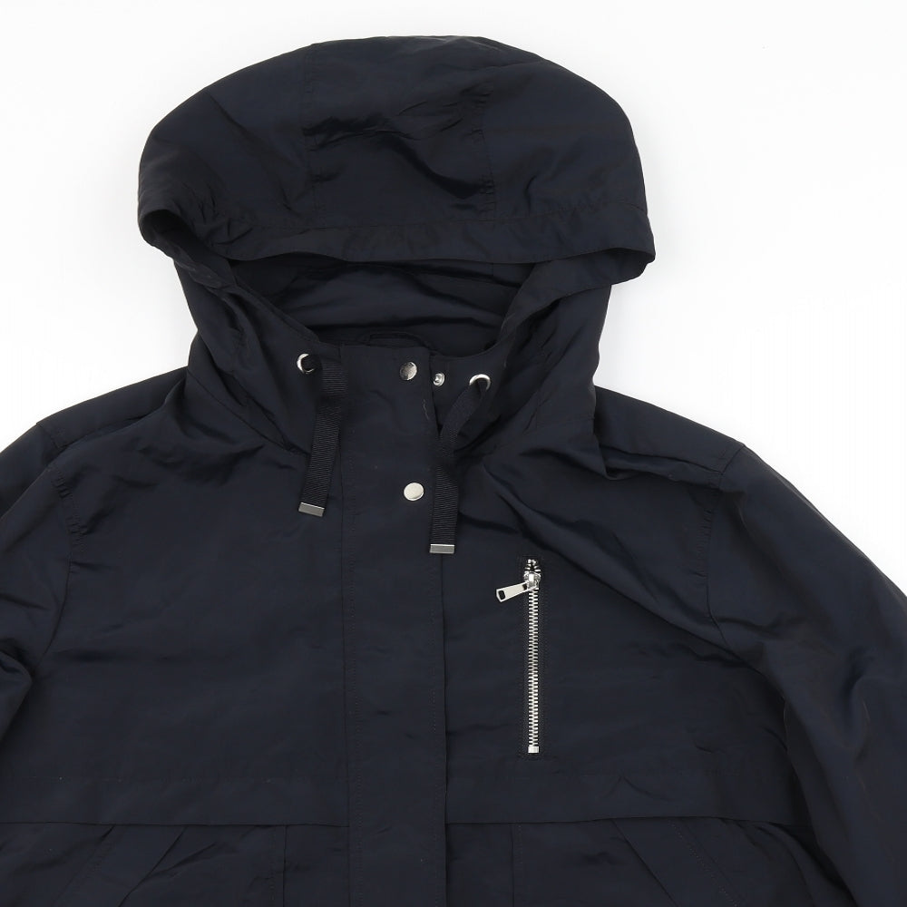 Primark Womens Blue   Rain Coat Coat Size L