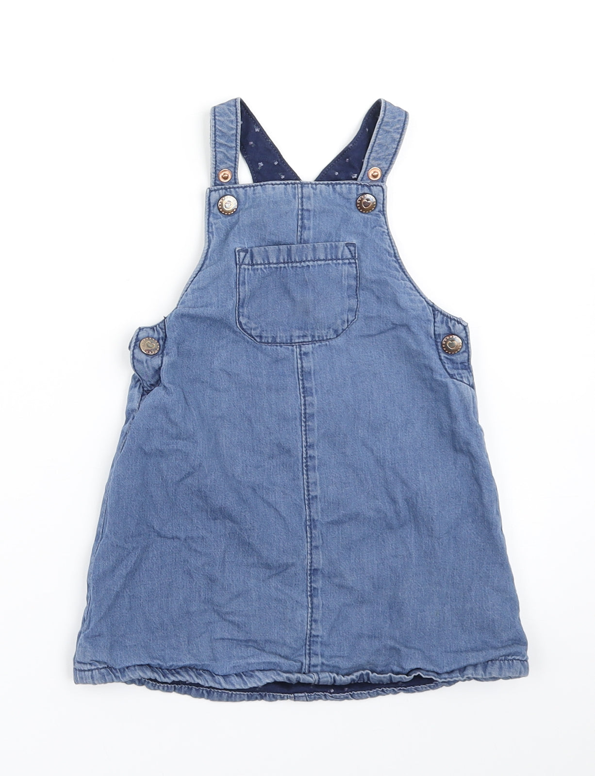 TU Girls Blue  Denim A-Line  Size 18-24 Months