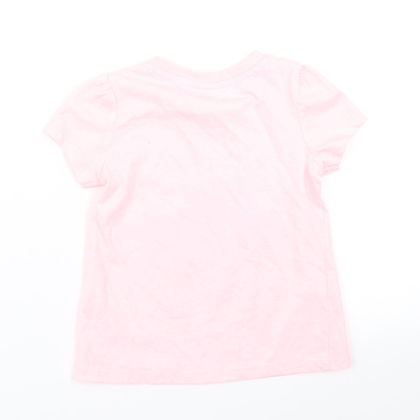So Cute Girls Pink   Basic T-Shirt Size 18-24 Months