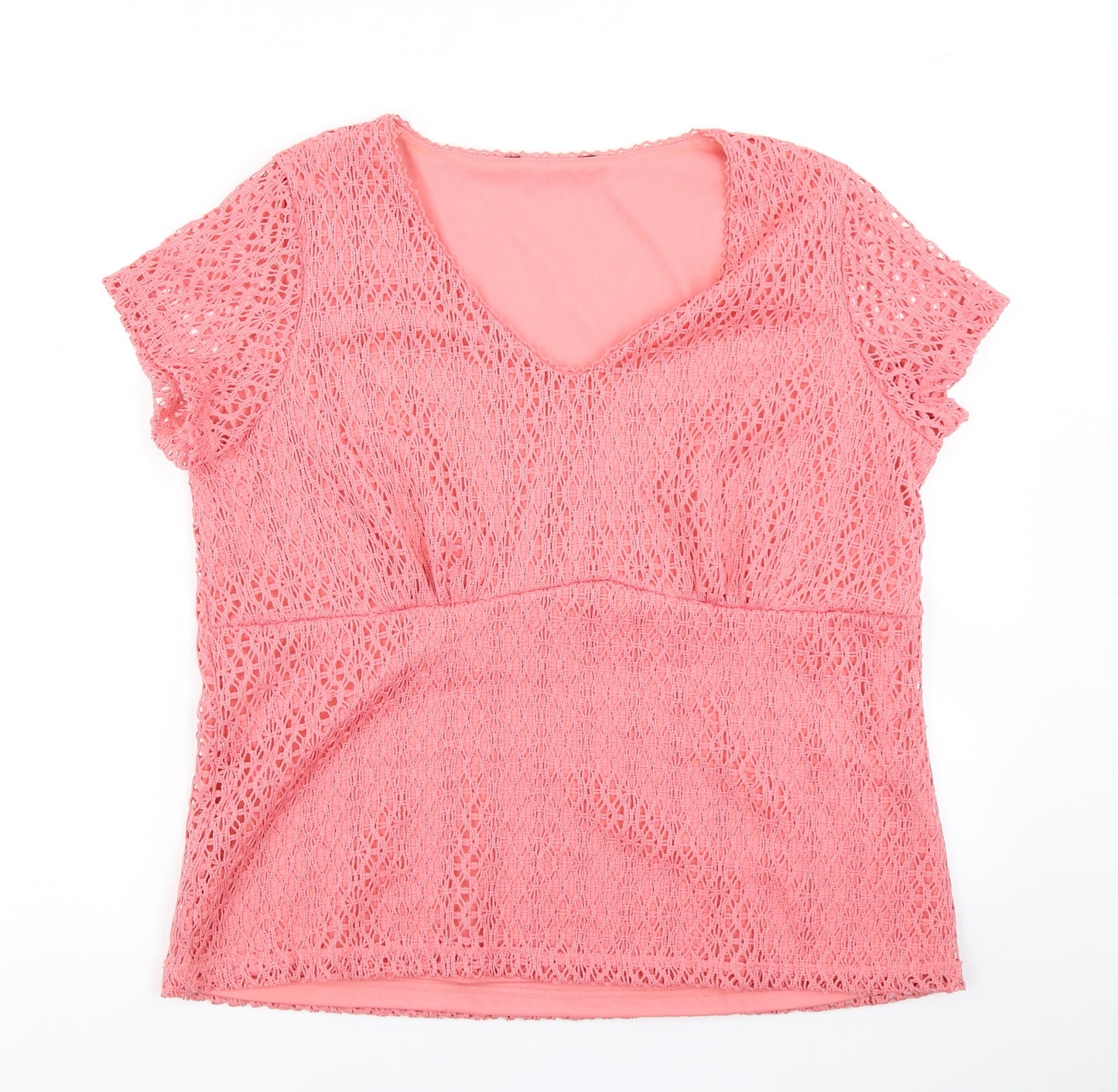 BM Womens Pink   Basic T-Shirt Size M