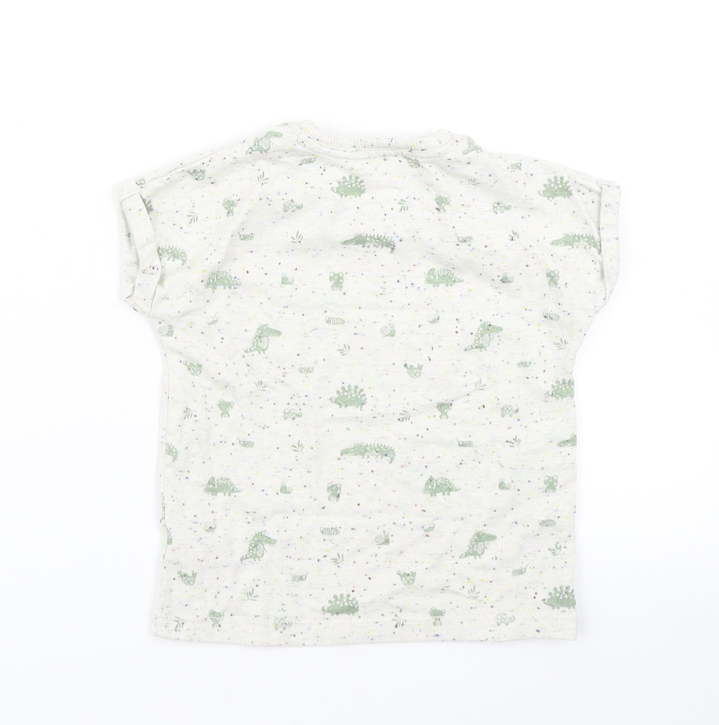George Boys Green   Basic T-Shirt Size 9-12 Months