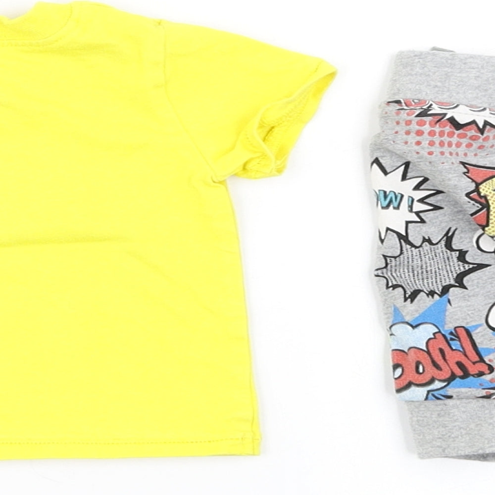 NEXT Boys Yellow   Trousers Set Outfit/Set Size Newborn