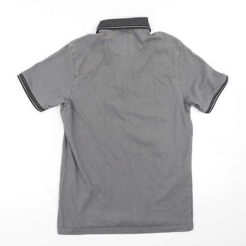Burton Mens Grey    Polo Size S