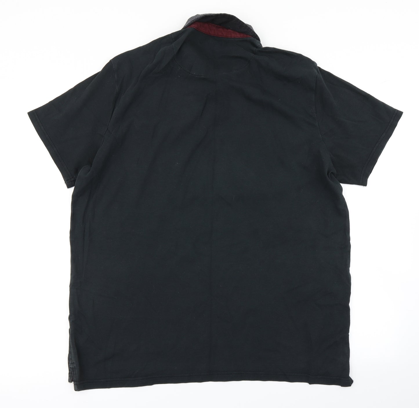 George Mens Black    Polo Size XL