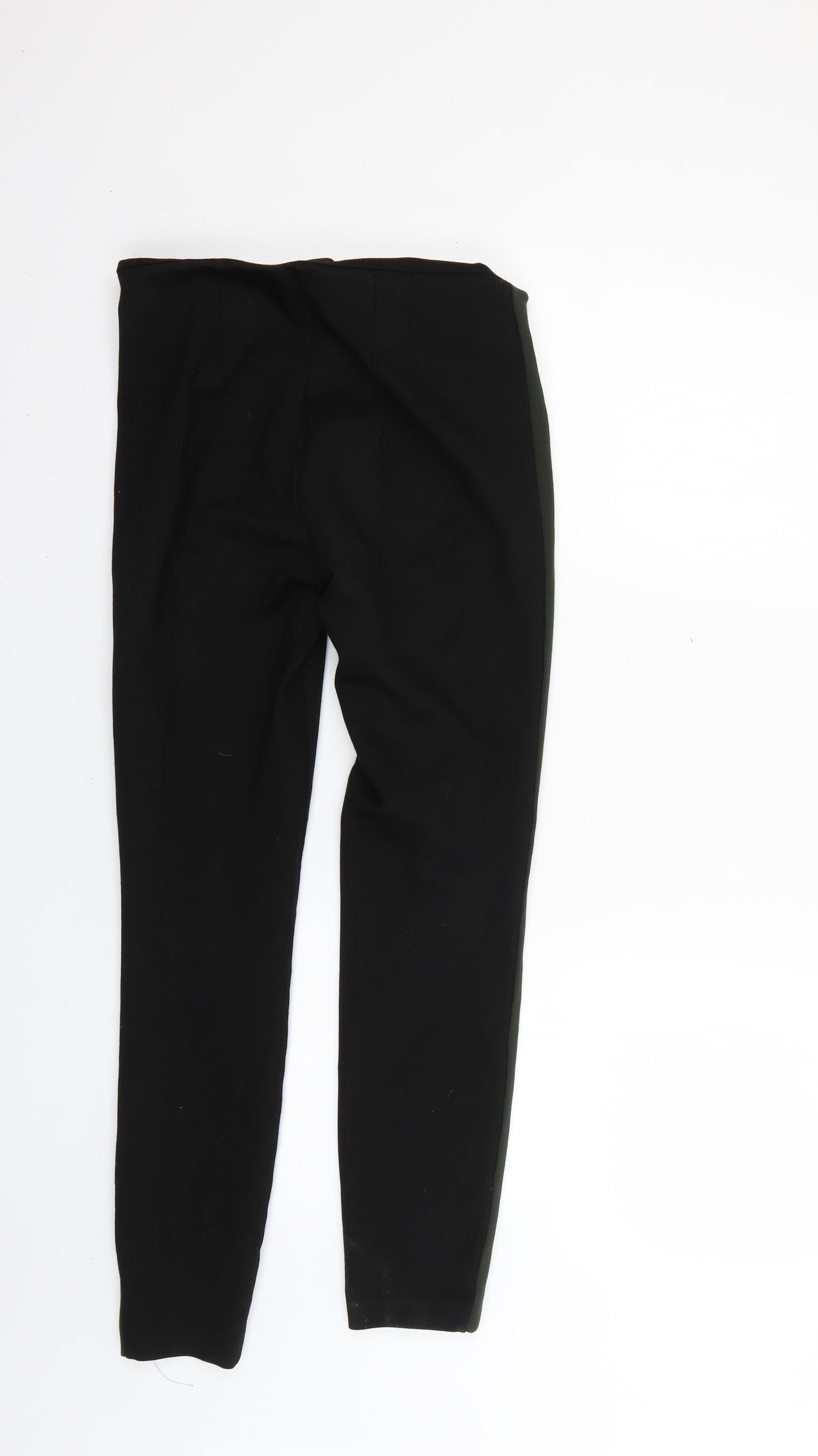 Zara Womens Black Striped  Trousers  Size M L24 in