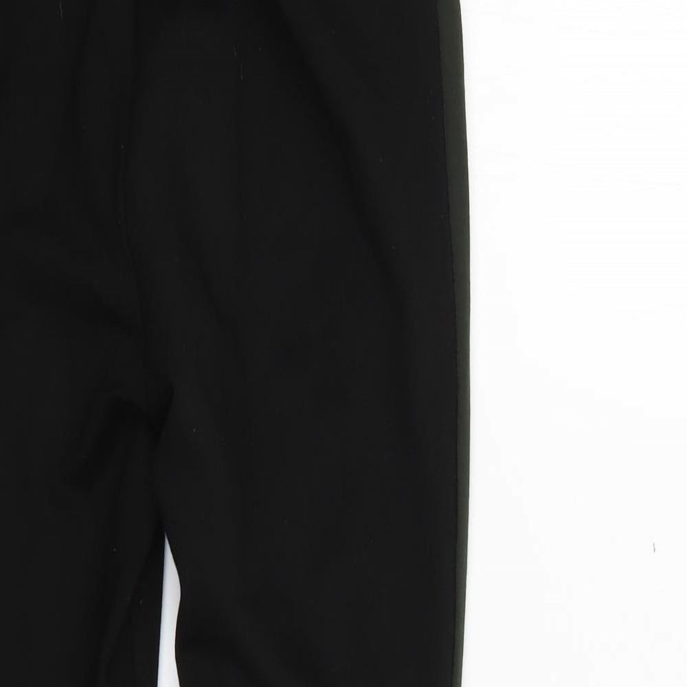 Zara Womens Black Striped  Trousers  Size M L24 in