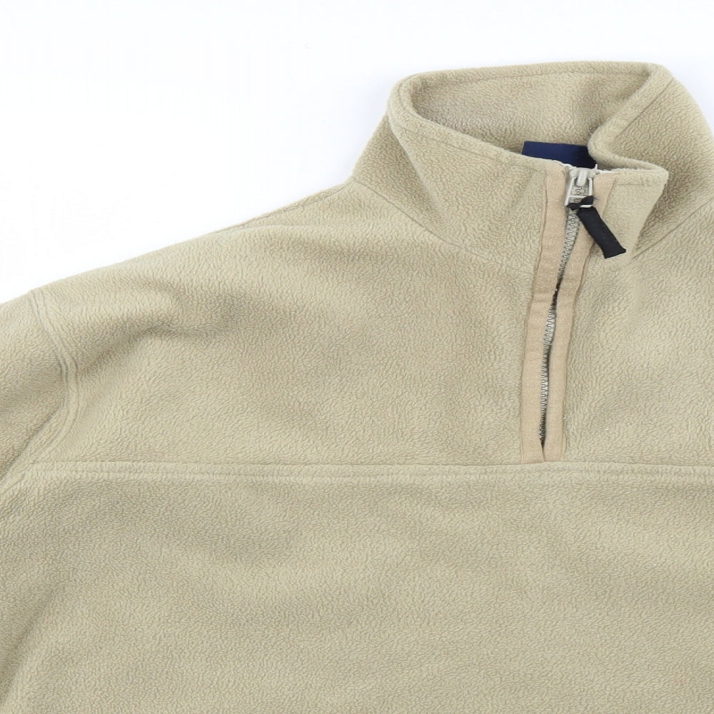Chaps Mens Beige   Pullover Jumper Size M