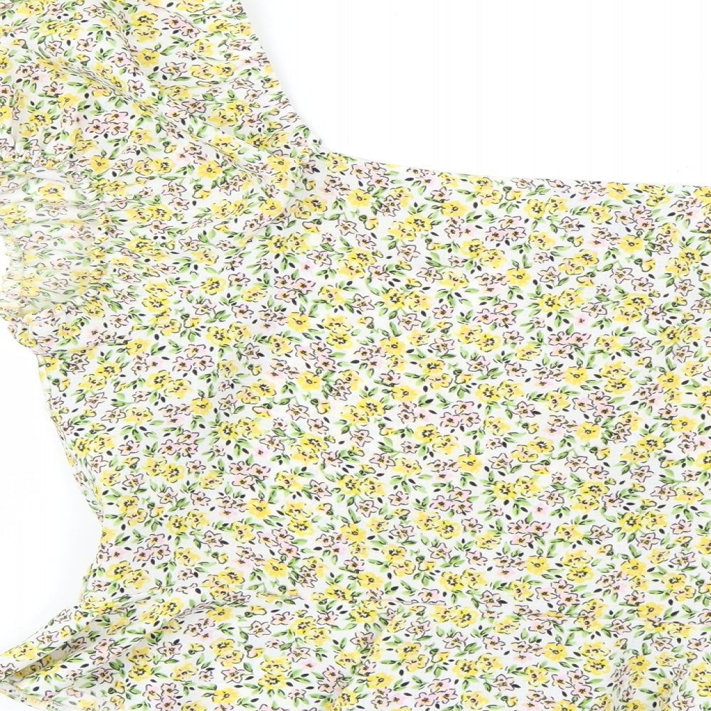 Primark Womens Multicoloured Floral  Basic Blouse Size 18