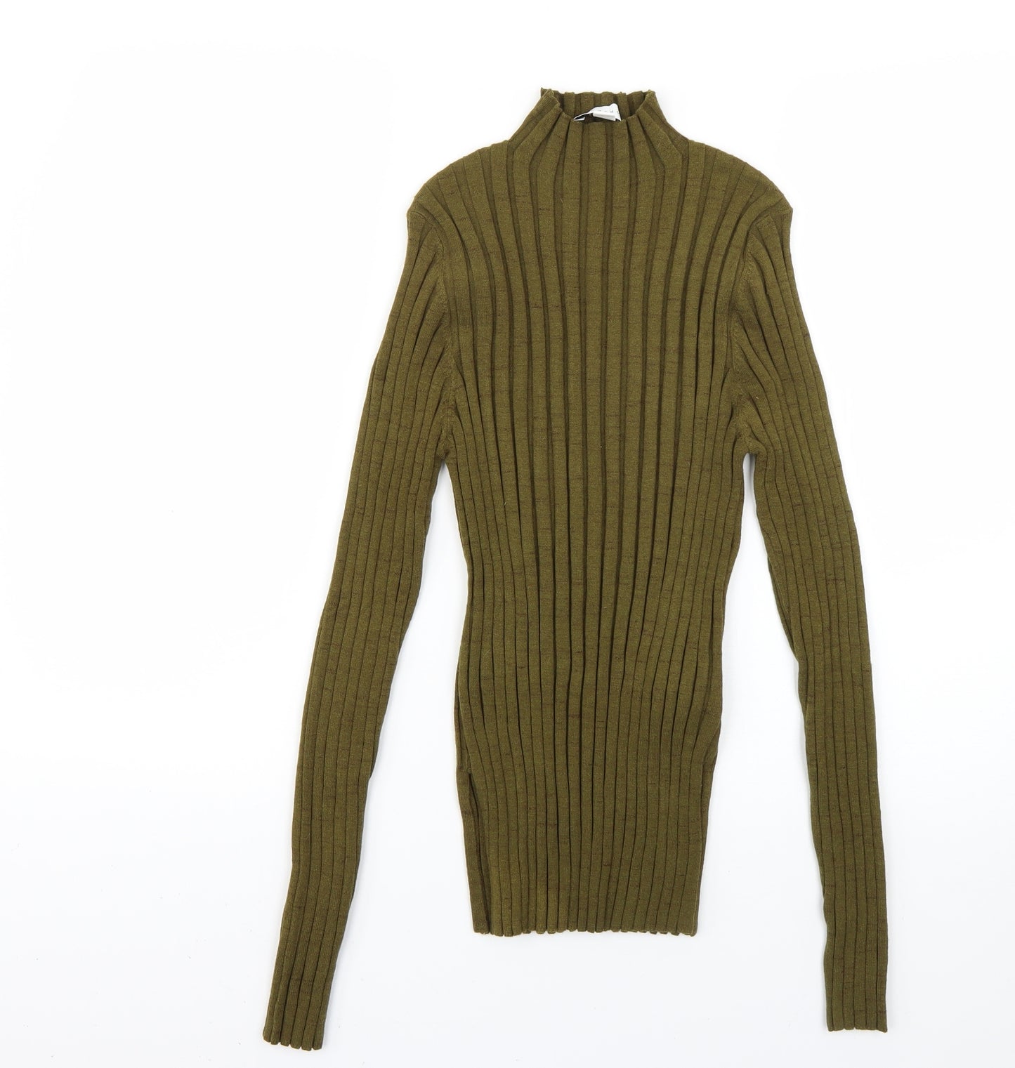 Topshop Womens Green   Basic Blouse Size L