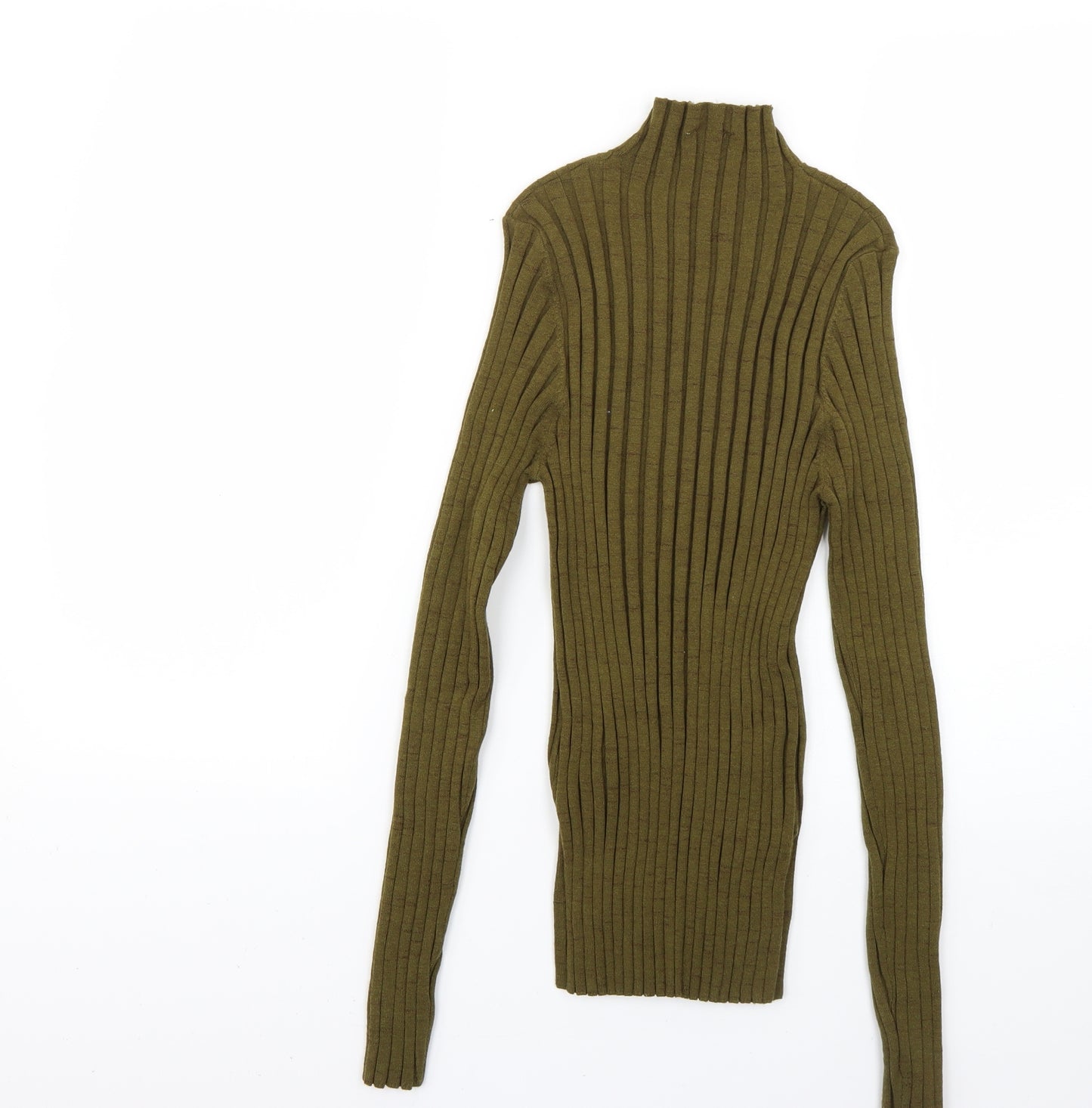 Topshop Womens Green   Basic Blouse Size L