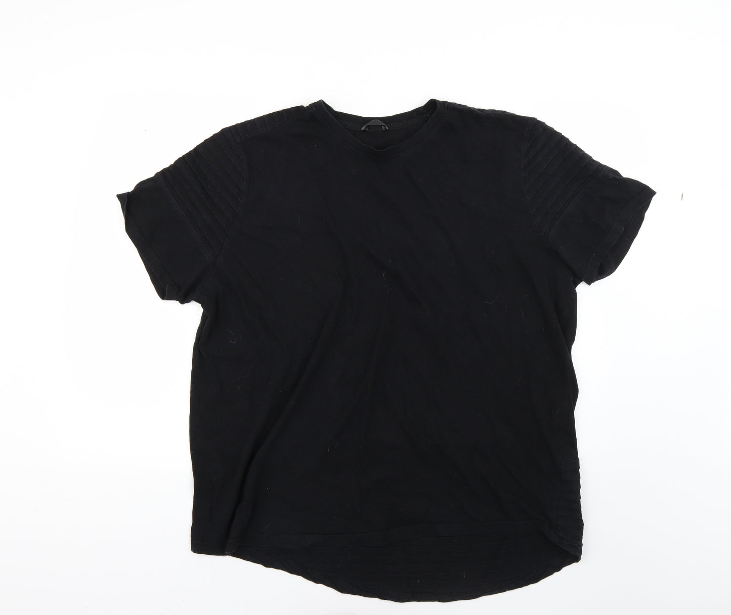 pep&co Mens Black    T-Shirt Size 2XL