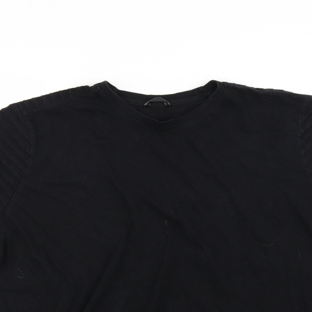 pep&co Mens Black    T-Shirt Size 2XL