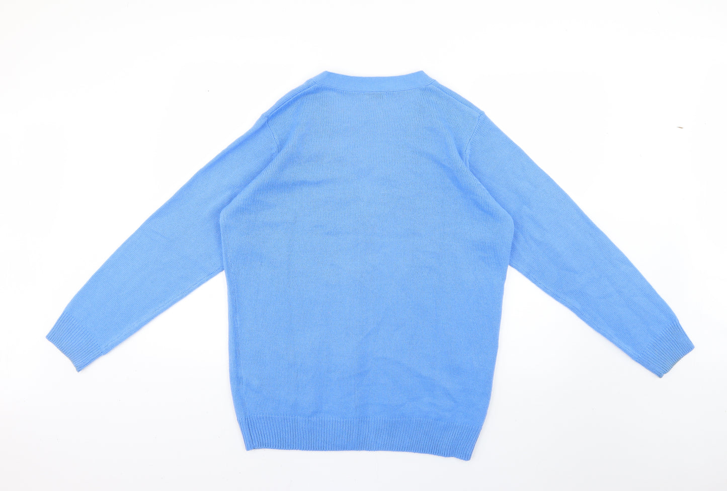 Damart Womens Blue   Cardigan Jumper Size 16