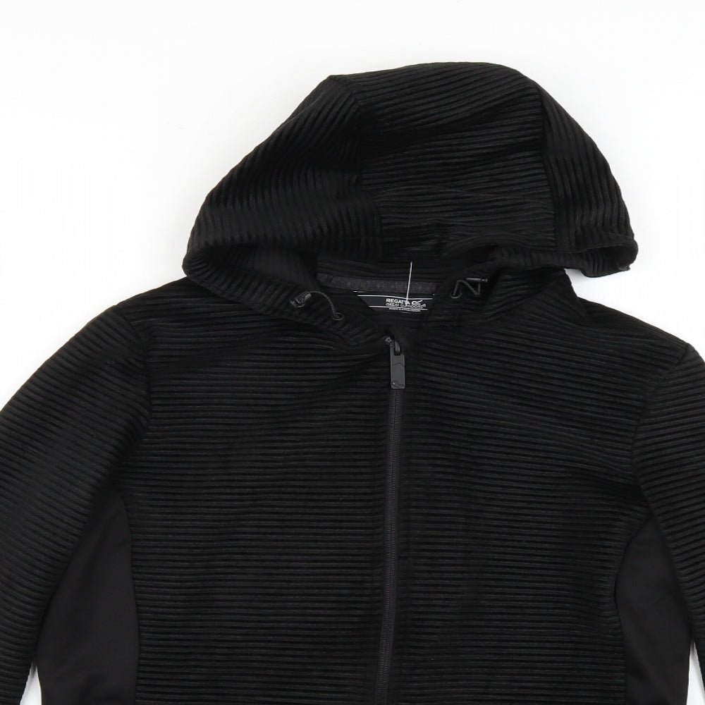Regatta Womens Black   Full Zip Hoodie Size 14