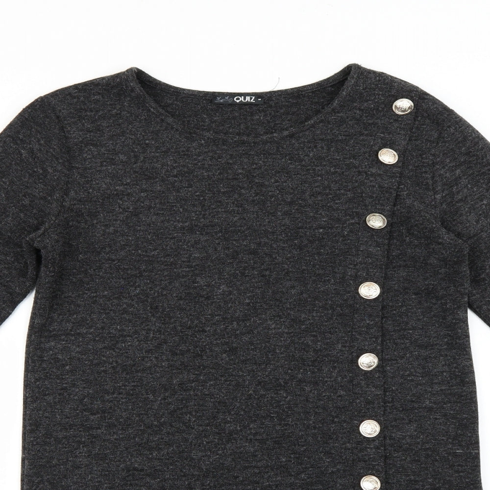 Quiz Womens Grey     Size M