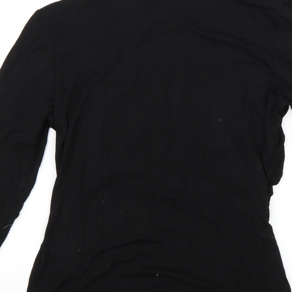 Marks and Spencer Womens Black   Basic Blouse Size 12