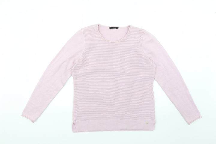 Olsen Womens Purple Pullover Jumper Size 10