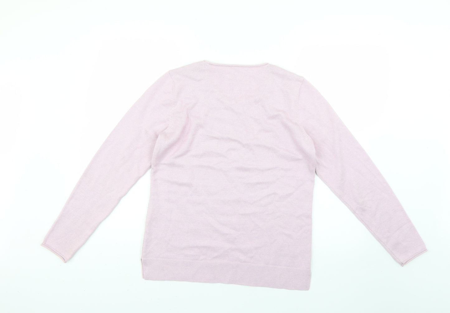 Olsen Womens Purple   Pullover Jumper Size 10