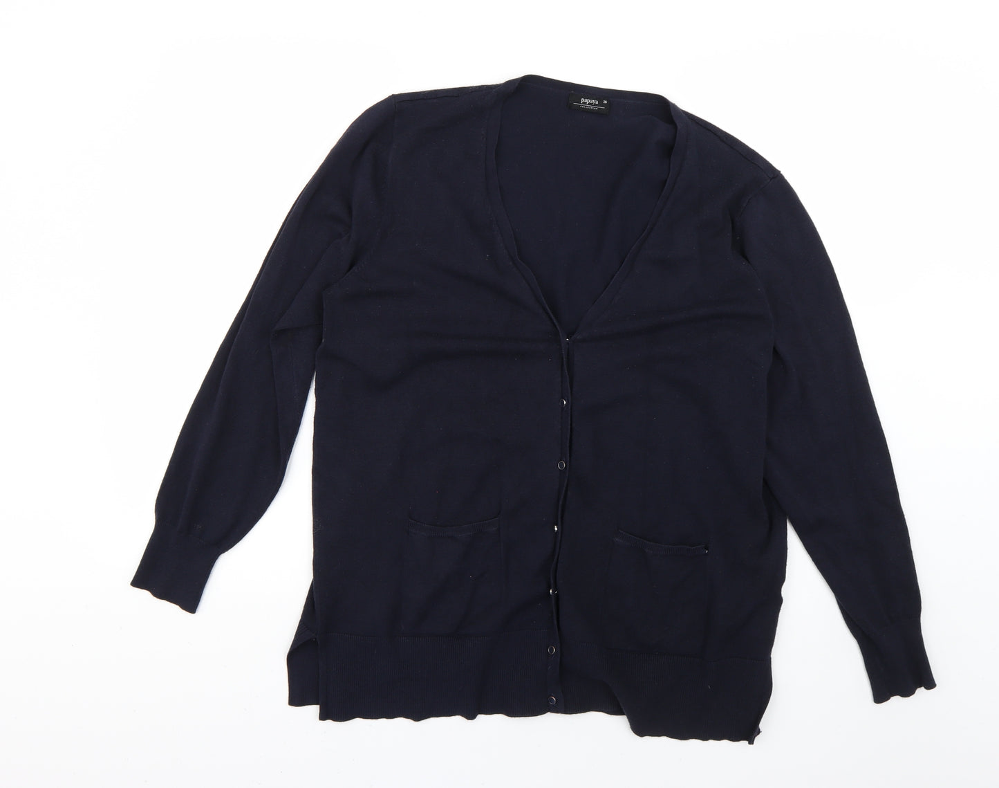 Matalan Womens Blue   Cardigan Jumper Size 20