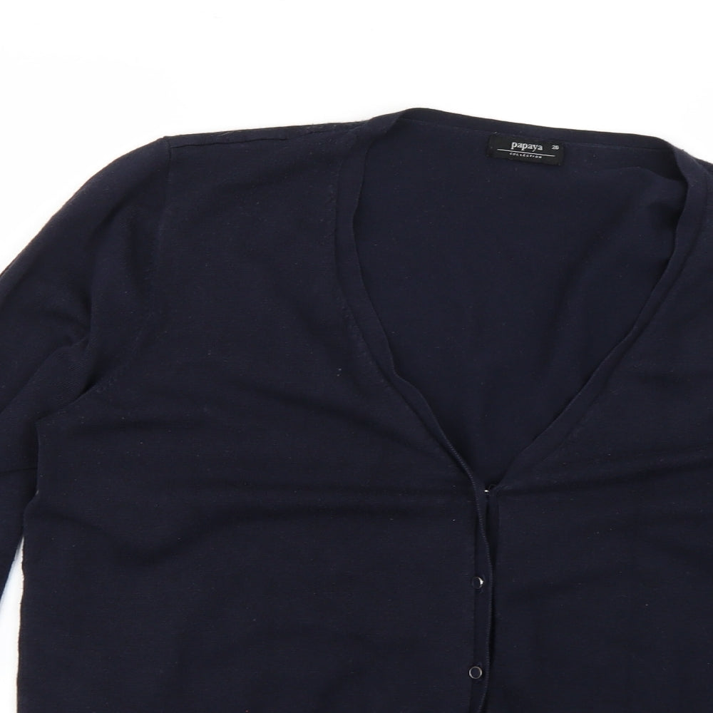 Matalan Womens Blue   Cardigan Jumper Size 20