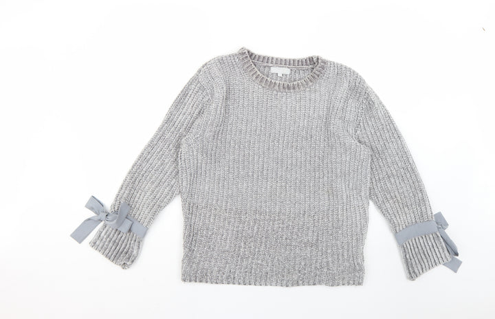 Red Herring Womens Grey Pullover Jumper Size 10