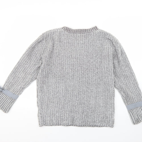 Red Herring Womens Grey   Pullover Jumper Size 10