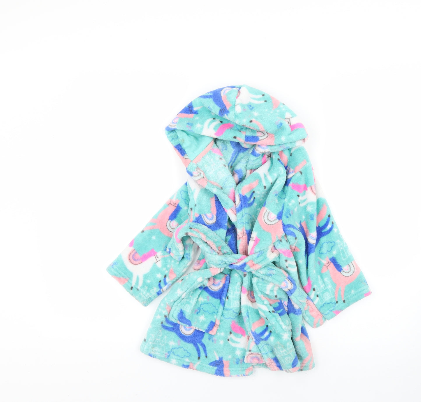 George Girls Multicoloured Geometric  Top Robe Size 3-4 Years