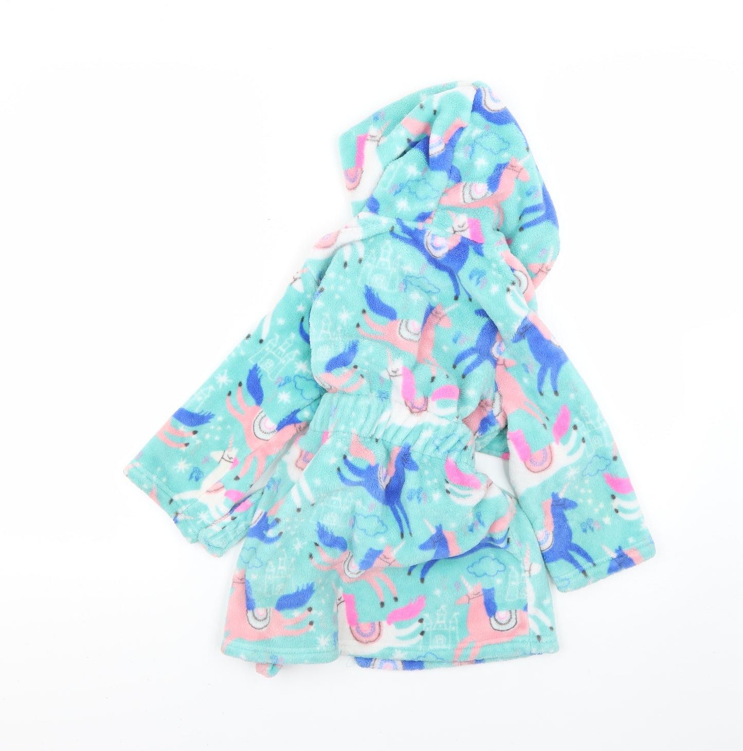 George Girls Multicoloured Geometric  Top Robe Size 3-4 Years