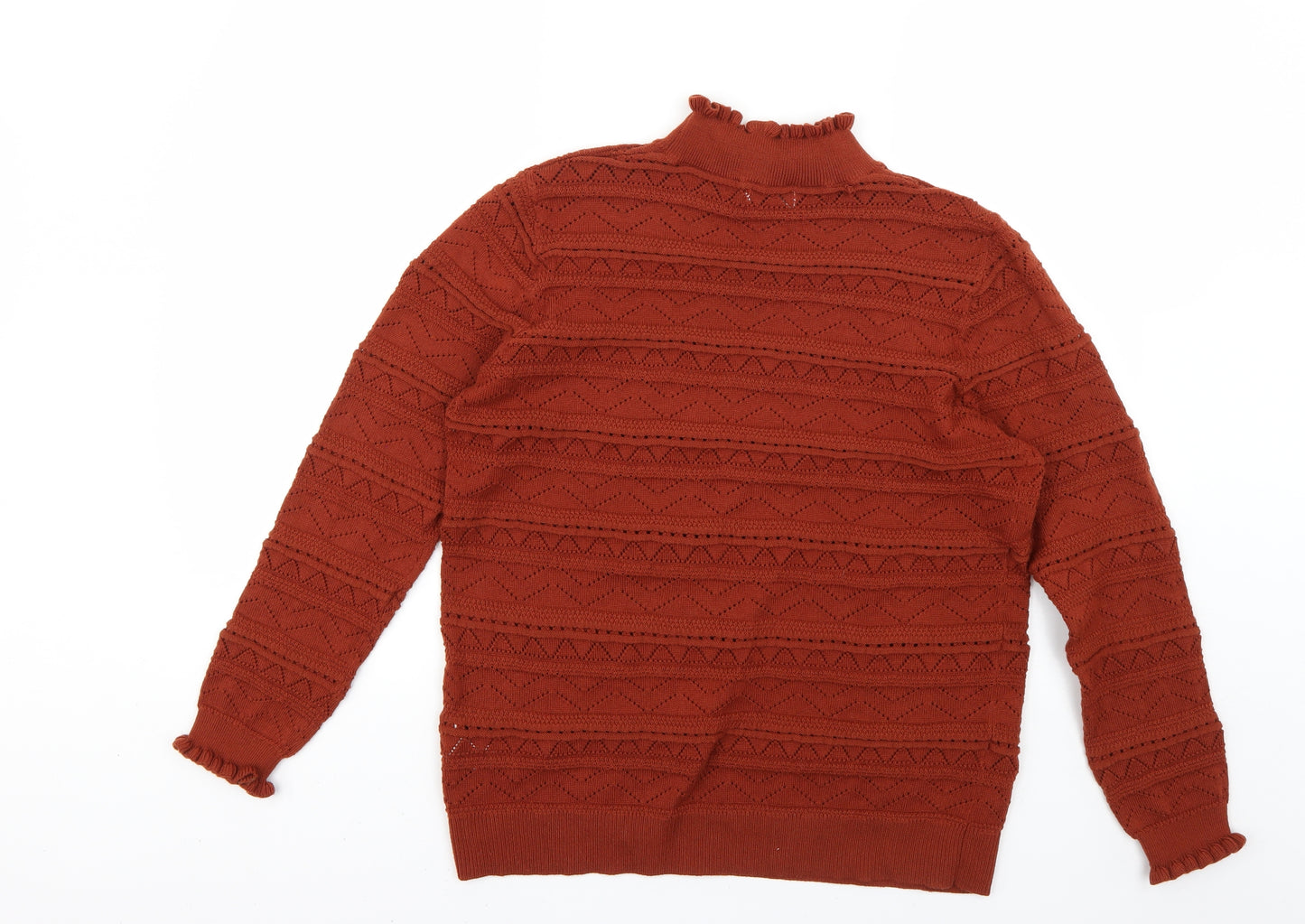 Matalan Womens Orange   Pullover Jumper Size 16