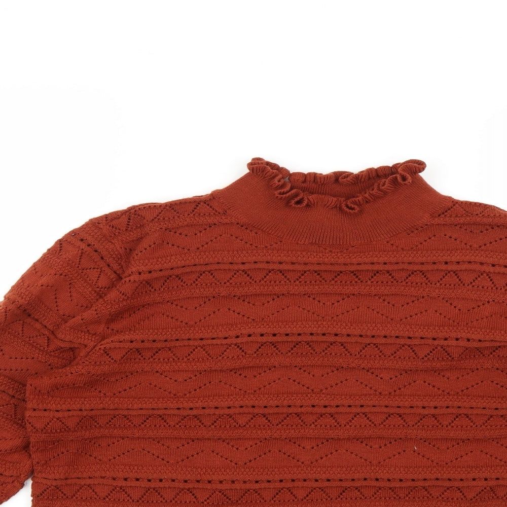 Matalan Womens Orange   Pullover Jumper Size 16