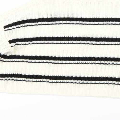 New Look Girls Multicoloured Striped  Pullover Jumper Size 12-13 Years