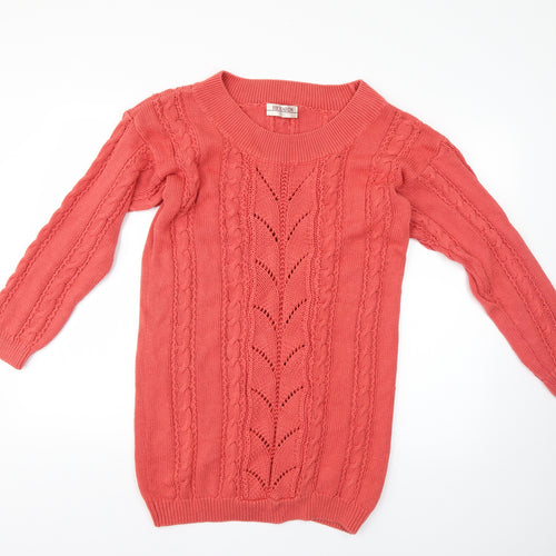 Richards Mens Pink   Pullover Jumper Size S