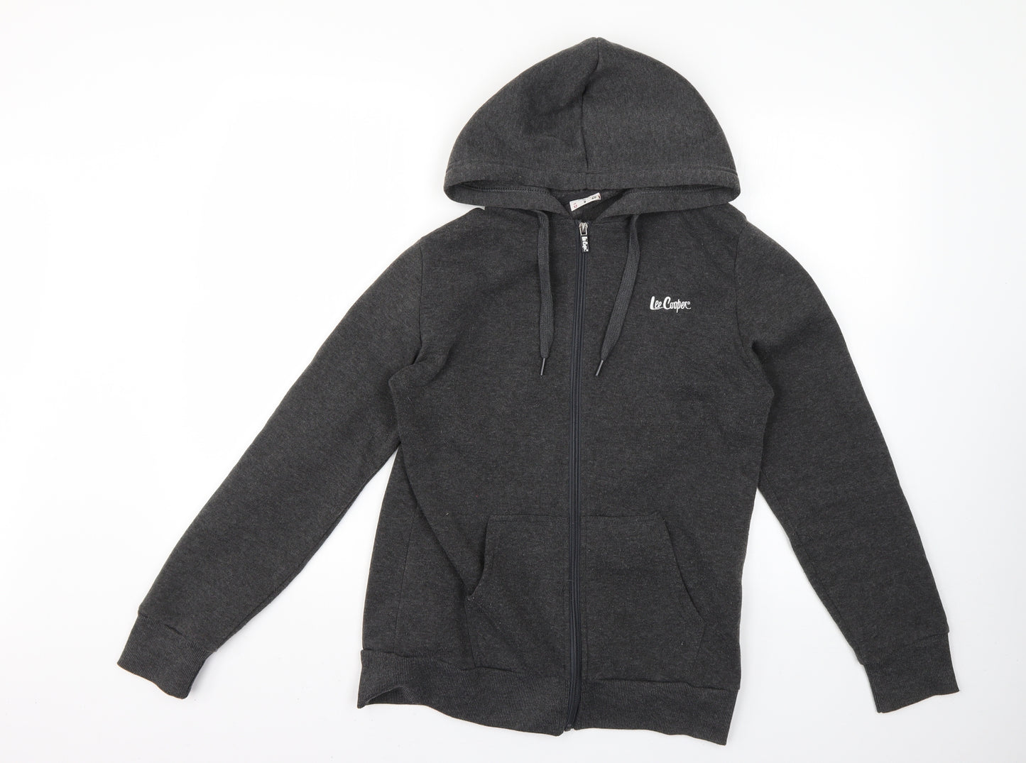 Lee Cooper Womens Grey   Full Zip Hoodie Size 12
