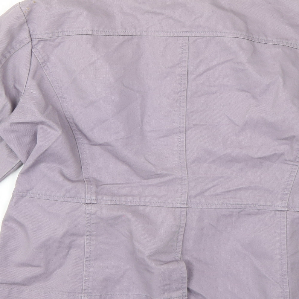 George Womens Purple   Jacket Coat Size 14