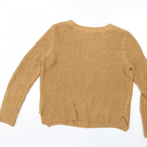 H&M Womens Brown   Pullover Jumper Size S