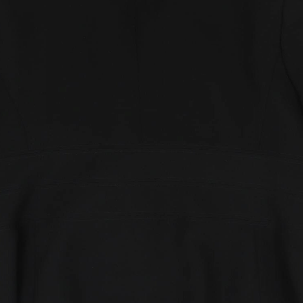 Papaya Womens Black   Jacket Suit Jacket Size 16