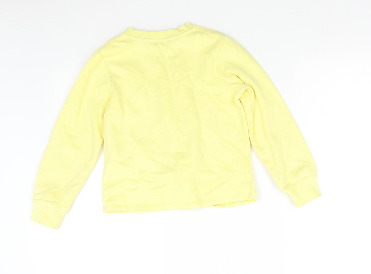 George Girls Yellow   Pullover Sweatshirt Size 8-9 Years  - Unicorn